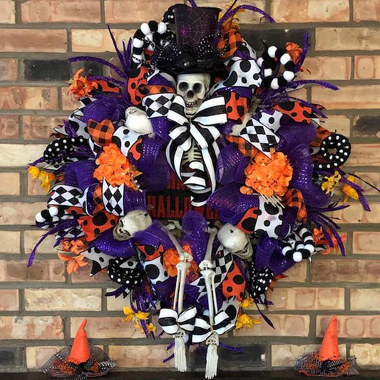 Guirnalda De Calabaza De Otoño: Decoración Rústica Para El Hogar De Vid