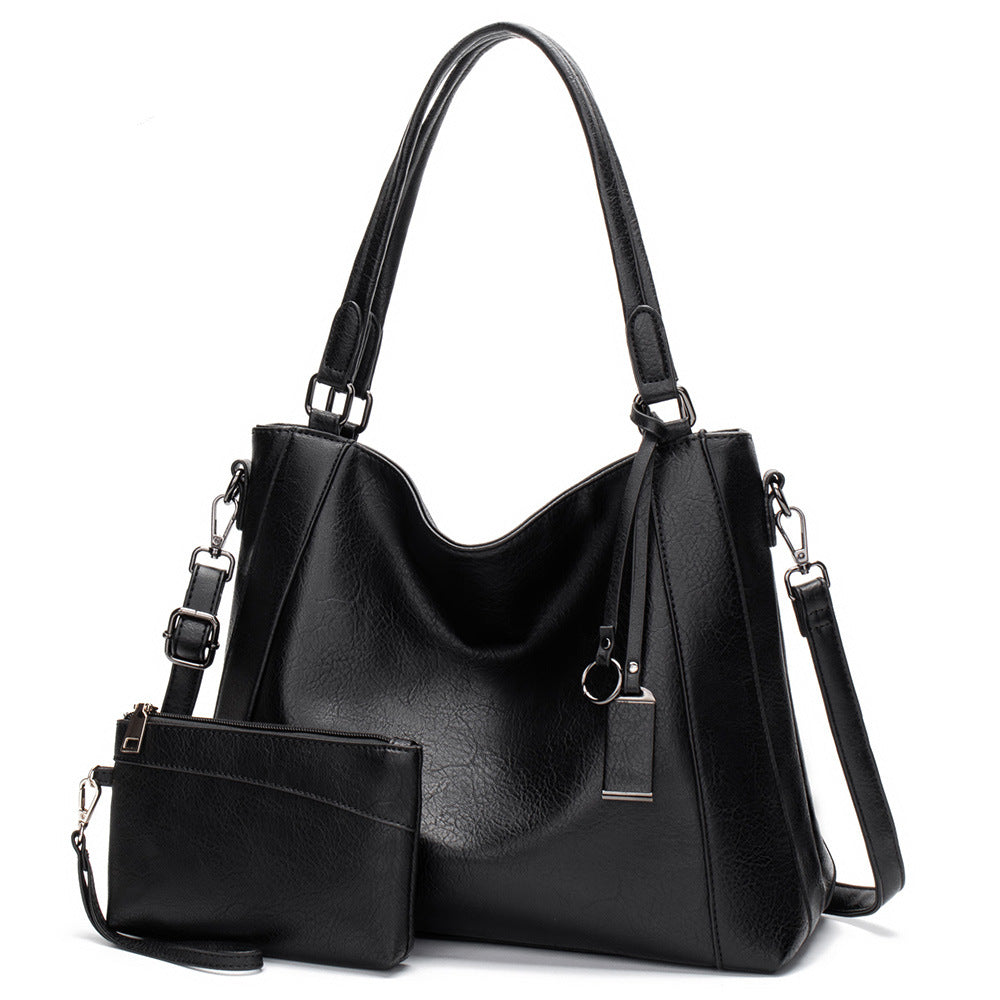 [W-Bolso] Portátil 2022 Nuevo Bolso De Madre Para Niños Bolso De Mensajero De Moda De Gran Capacidad Bolso De Viaje De Cuero Suave