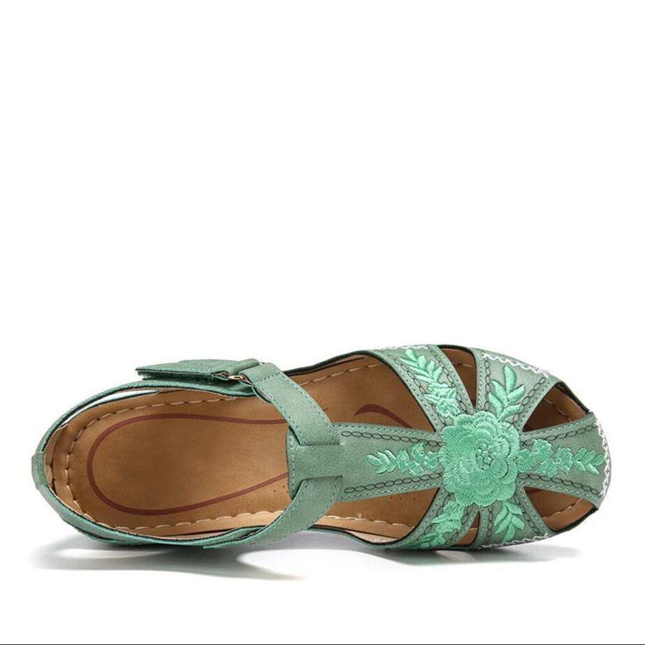 Nuevos zapatos de mujer bordados - MXbueno