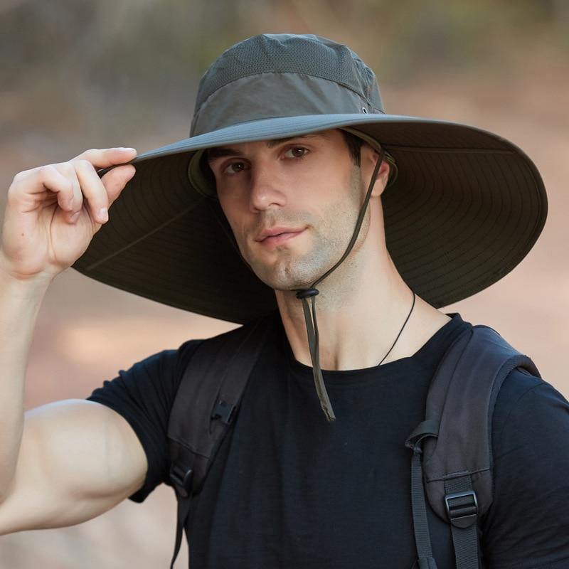 Sombrero impermeable grande de ala ancha - MXbueno