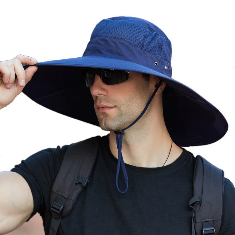 Sombrero impermeable grande de ala ancha - MXbueno