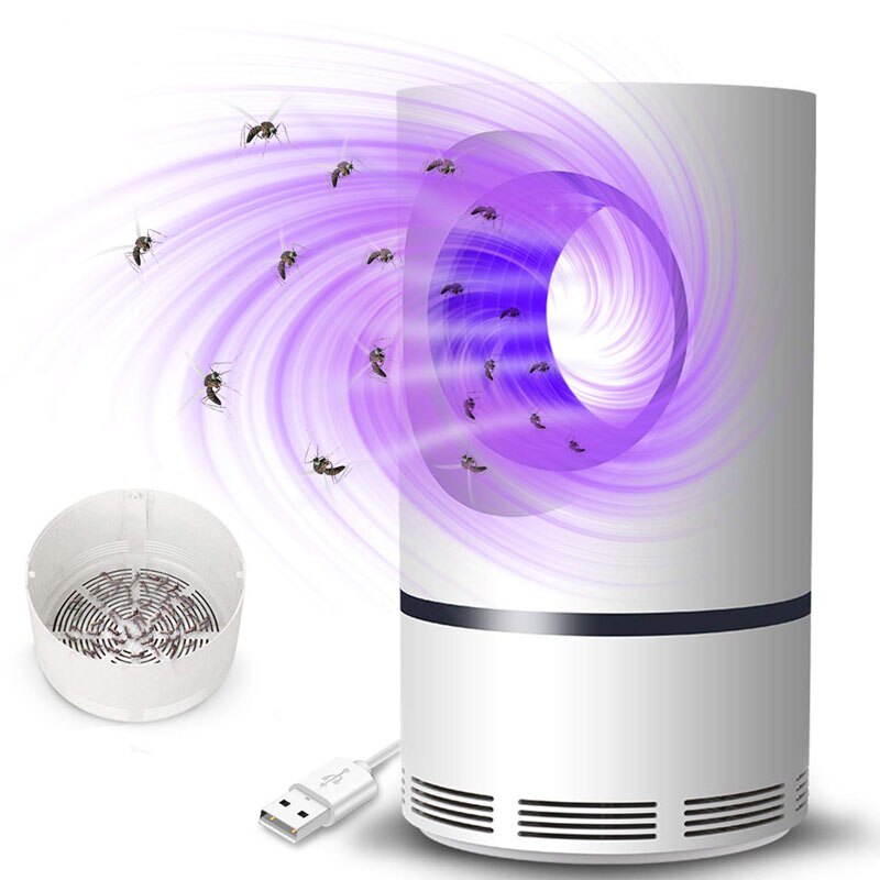 Lámpara asesina de mosquitos USB de luz ultravioleta de bajo voltaje