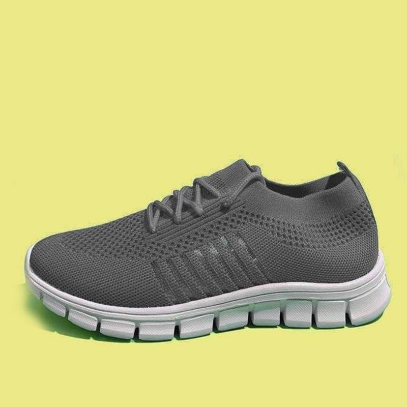 Zapatos para correr femeninos transpirables de malla ligera - MXbueno