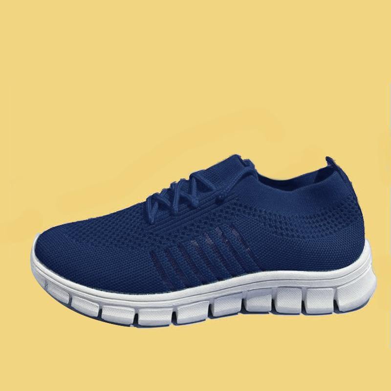 Zapatos para correr femeninos transpirables de malla ligera - MXbueno