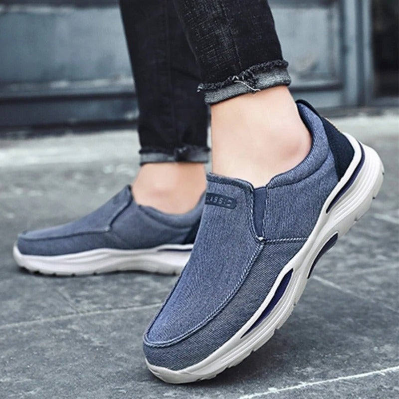 Zapatos De Lona Vulcanizados Transpirables Antideslizantes