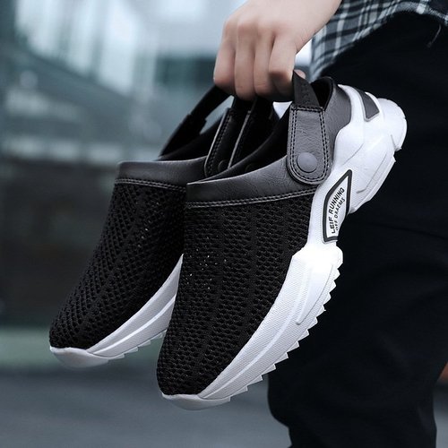 [M-Zapato] Sandalias Ortopédicas De Verano Con Agujeros Para Hombres