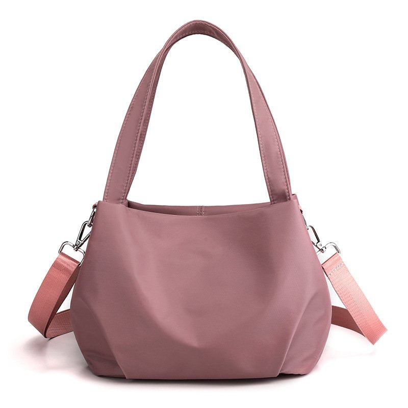 [W-Bolso] Bolso De Tela De Nylon De Moda Bolso Diagonal De Un Hombro De Tendencia Ligero