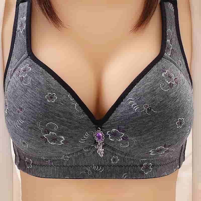 [W-Ropa Interior] Sujetador Suave Y Cómodo-4 piezas