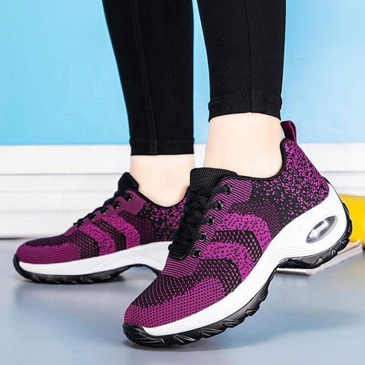 [W-Zapato] Zapatos Deportivos De Baile Para Caminar Antideslizantes Transpirables Para Mujer
