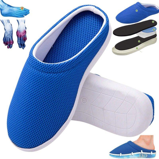 Zapatillas Para Diabéticos De Gel Antifatiga De Bambú Cómodas