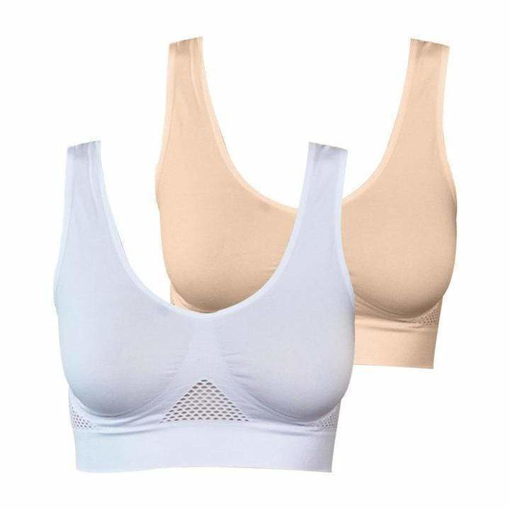 [W-Ropa Interior] Sujetador De Aire Sin Costuras Para Mujer