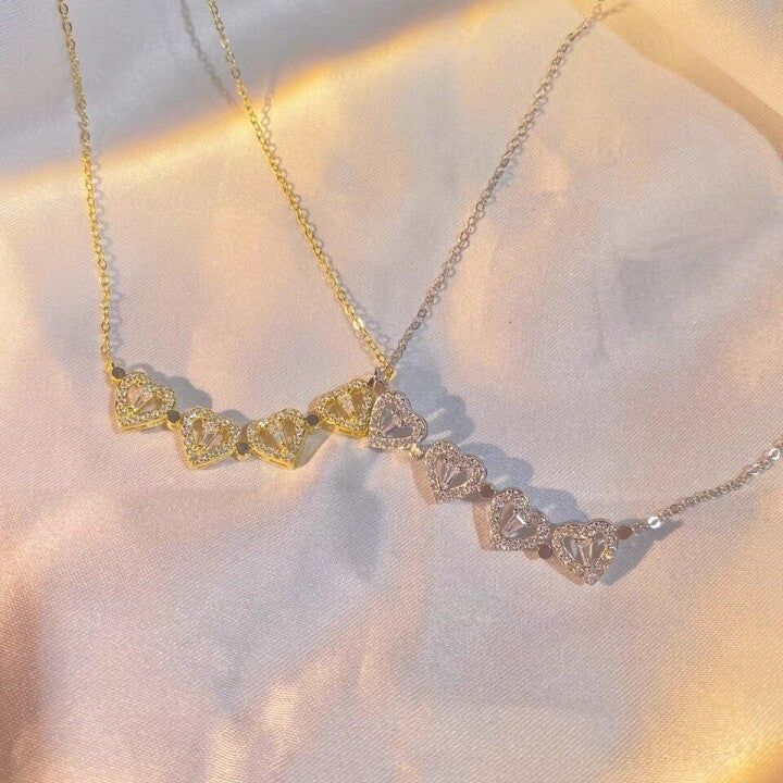 ☘Collar Con Forma De Corazón De Cuatro Hojas🎁 Los Mejores Regalos Para Sus Seres Queridos