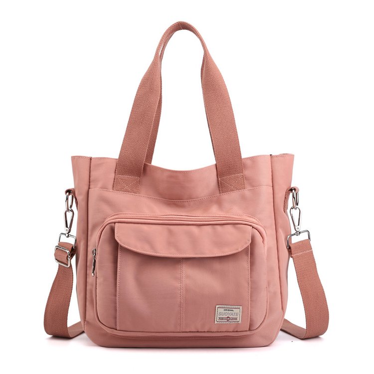 [W-Bolso] Bolsa De Nailon Impermeable De Gran Capacidad Para Hombro/bandolera