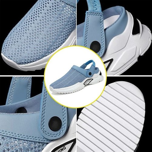 [M-Zapato] Sandalias Ortopédicas De Verano Con Agujeros Para Hombres