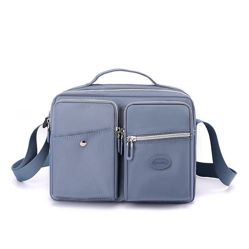 [W-Bolso] Bolso De Hombro De Gran Capacidad Para Mujer Tela De Nailon Impermeable