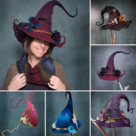 🔥 Fiesta De Halloween Sombreros De Bruja De Fieltro