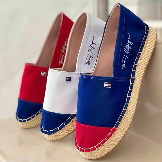 Alpargatas Comfy Classic Flat Zapatos para Mujer