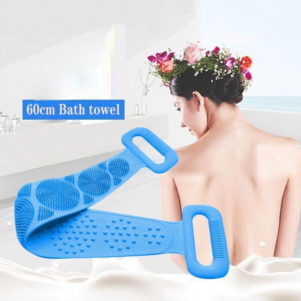 CEPILLO CORPORAL DE BAÑO DE SILICONA - MXbueno
