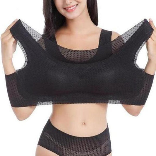 [W-Ropa Interior] Sujetador Deportivo Transpirable De Talla Grande