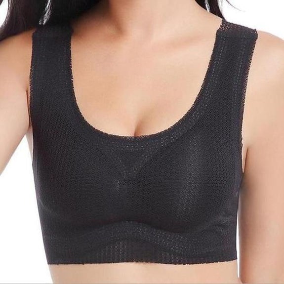 [W-Ropa Interior] Sujetador Deportivo Transpirable De Talla Grande