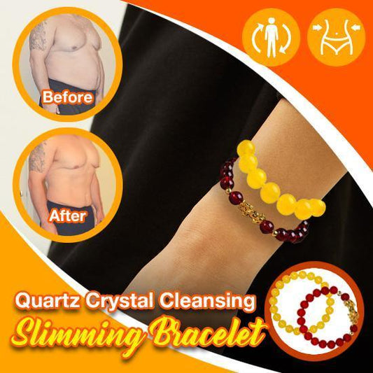 [001] Pulsera Adelgazante De Limpieza De Cristal De Cuarzo