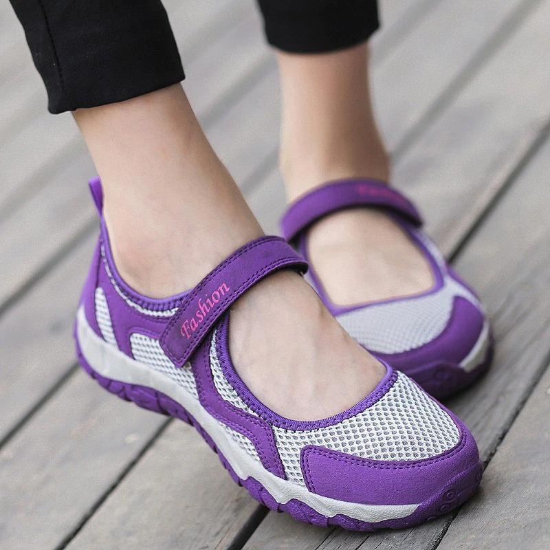 Nuevos Zapatos Para Caminar ElÁsticos, Transpirables Y Ligeros